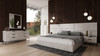 Nova Domus California King Marbella - Italian Modern White Marble Bed w/ 2 Nightstands / VGACMARBELLA-BED-CK