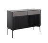 Modrest - Casper Modern Mid Century Black Oak Buffet / VGDW-J9696-BLK