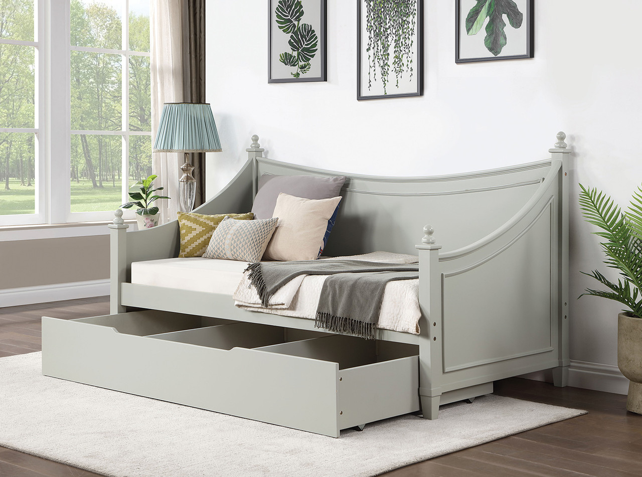 LYCORIS Twin Daybed, Light Gray / CM1477GY-BED - GEG COMFORT