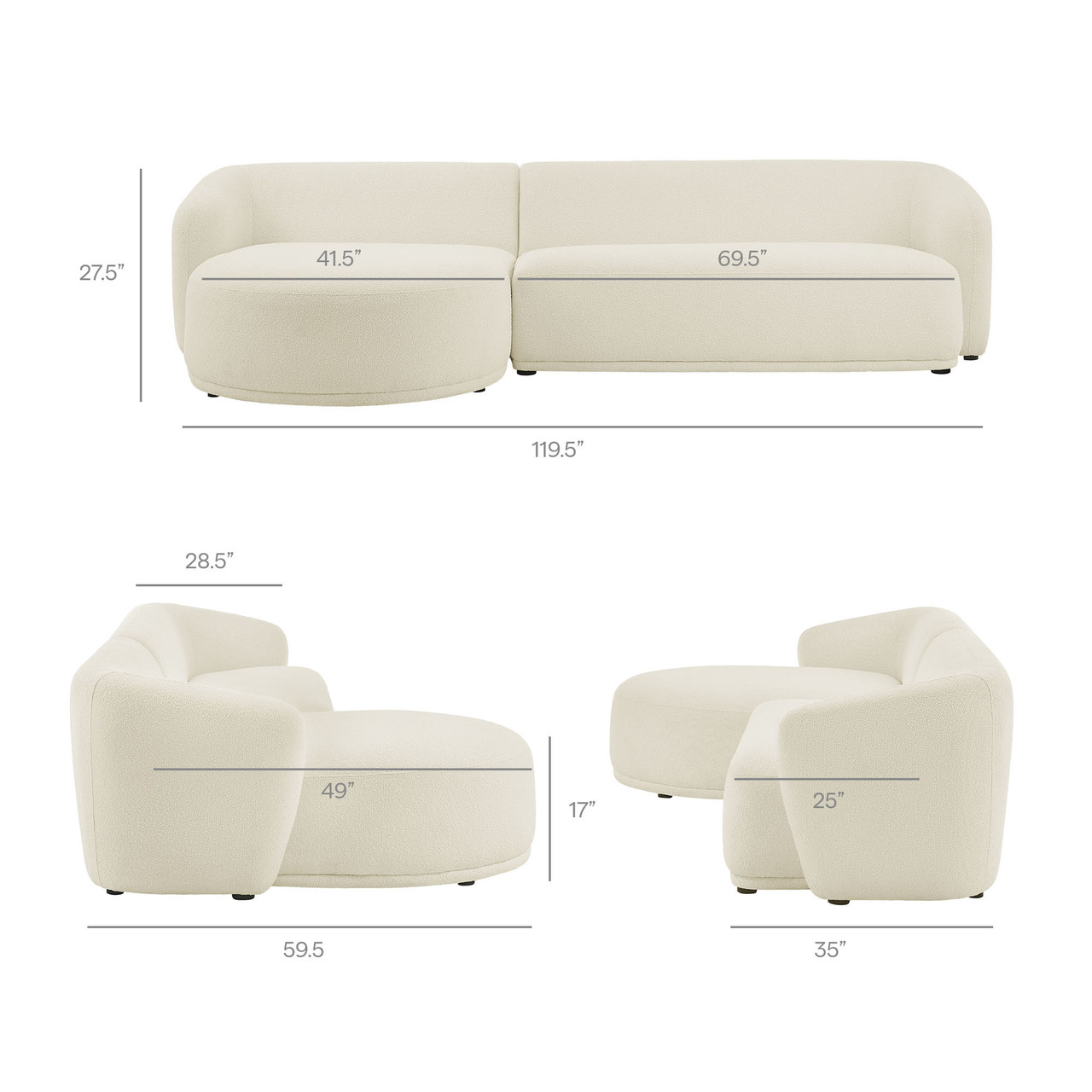 Modway Monica Modular Sofa
