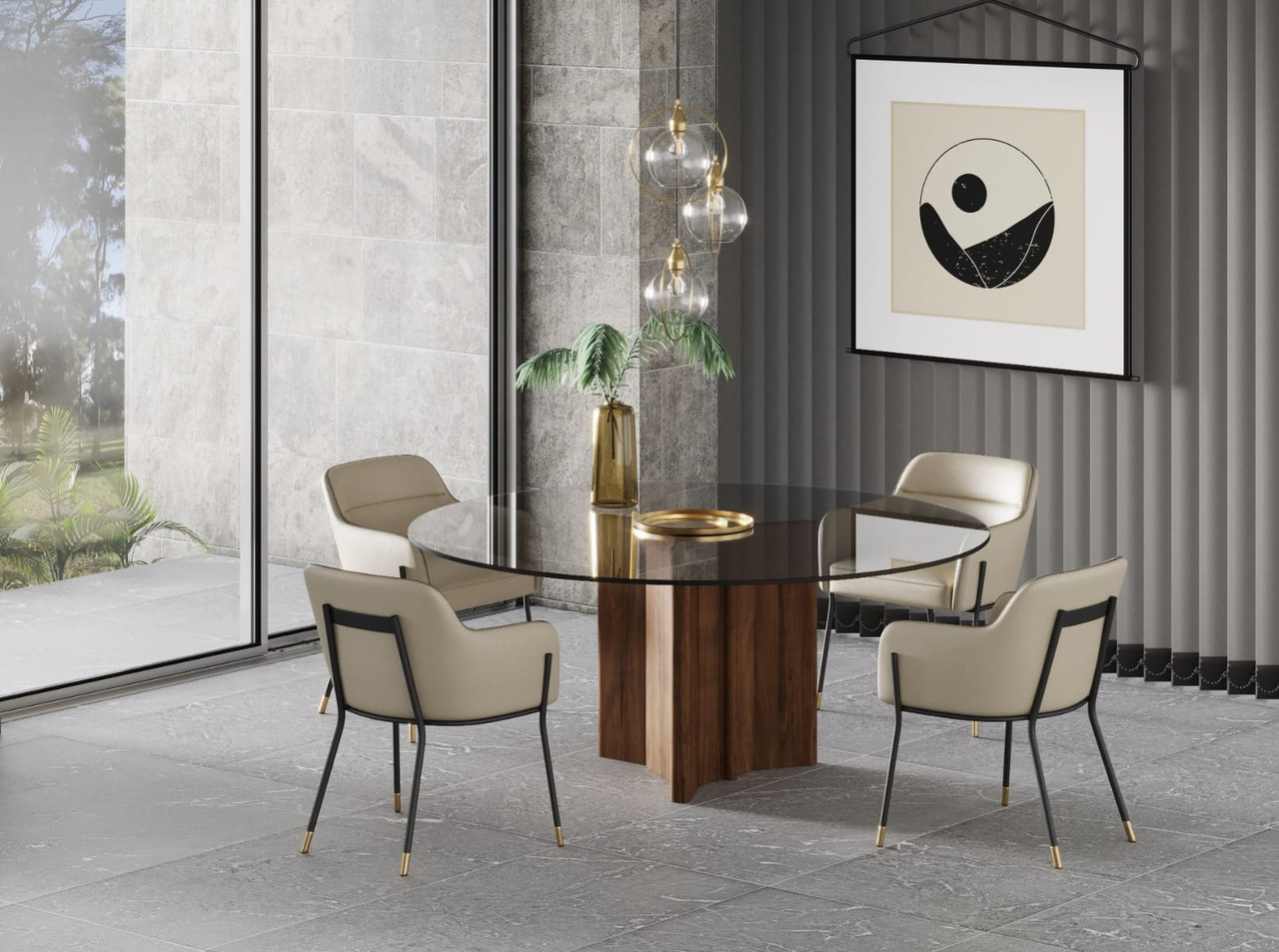 VIG Kaye Dining Table - Thumbnail 4