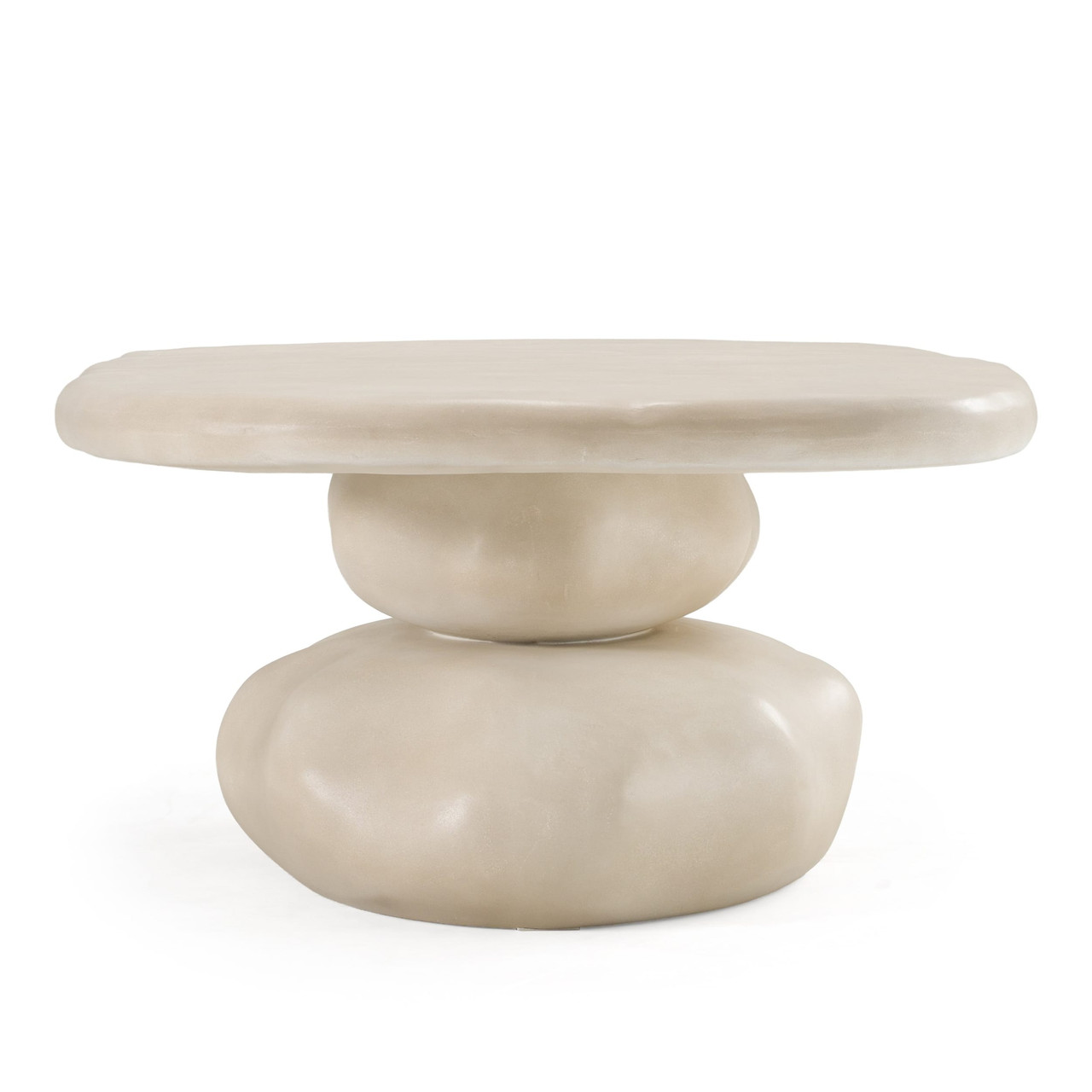 Coates - Modern Beige Concrete Coffee Table / VGGR-617340-SAND - GEG ...