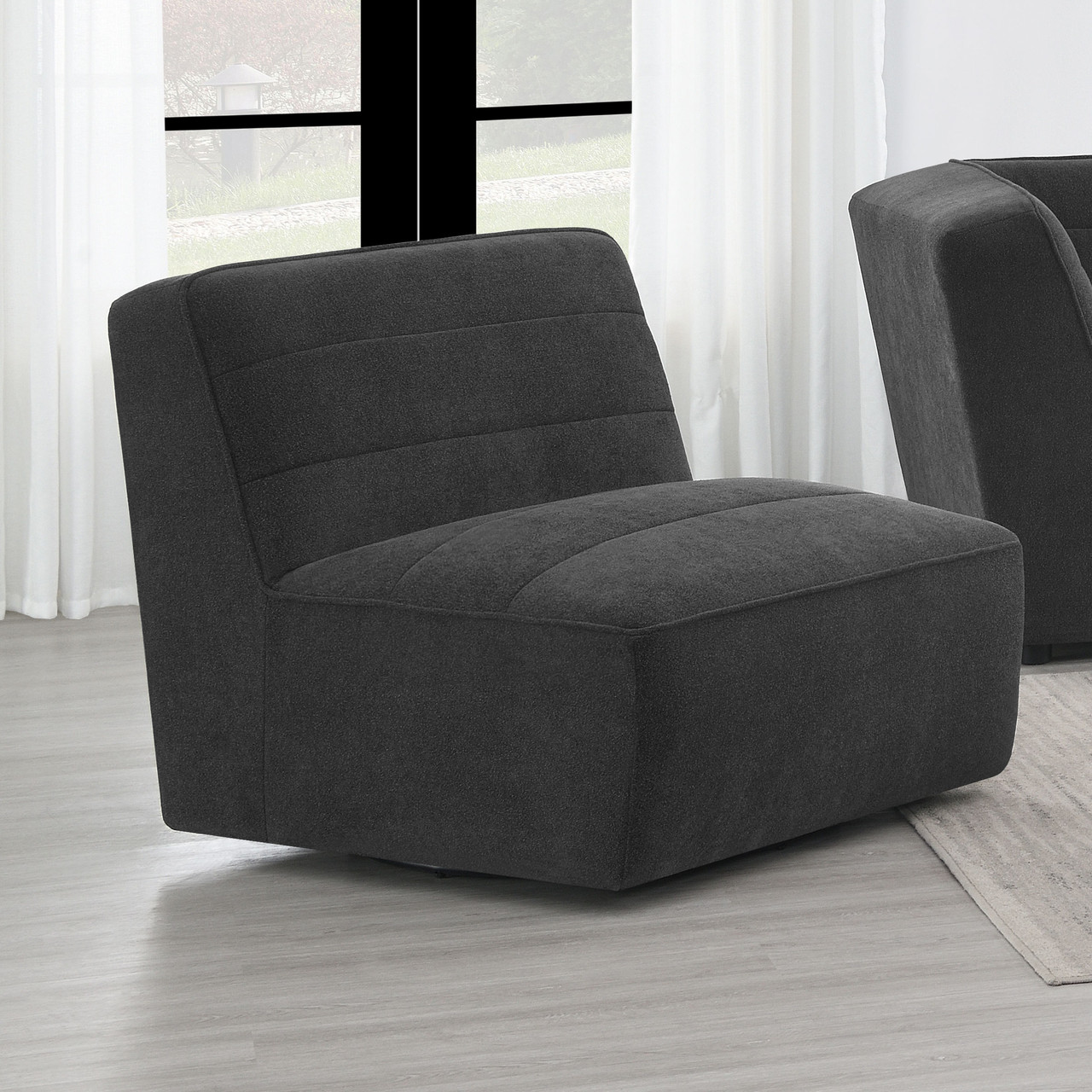 Coaster Sunny Armless Chair - Thumbnail 4