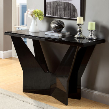 DUBENDORF Sofa Table, Black / CM4183BK-S