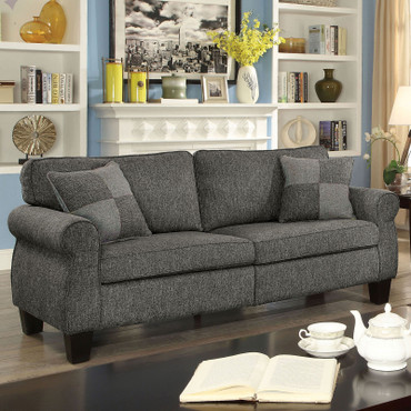 RHIAN Sofa, Dark Gray / CM6328GY-SF-VN