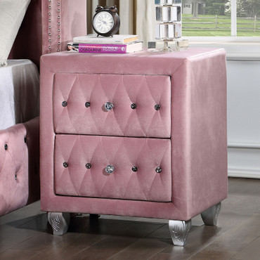 ZOHAR Night Stand, Pink / CM7130PK-N