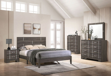 TIMANDRA Queen Bed + 2NS + Dresser + Mirror / CM7145Q-5PC-2NS