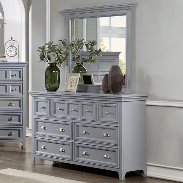 CASTLILE Dresser, Gray / CM7413GY-D