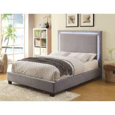 ERGLOW Queen Bed / CM7695GY-Q-BED-VN