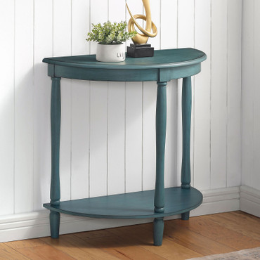 MENTON Side Table, Antq. Teal / CM-AC362GR