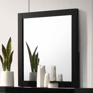 MAGDEBURG Mirror, Black / FOA7038BK-M