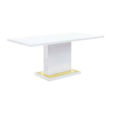 Gaines Dining Table W/Pedestal Base / DN01258