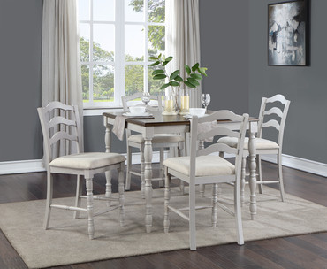 Bettina 5PC Pack Counter Height Table Set / DN01439