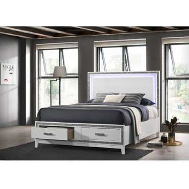 Haiden EK Bed W/Led & Storage / BD01742EK