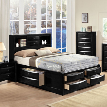 Ireland EK Bed W/Storage / 21606EK