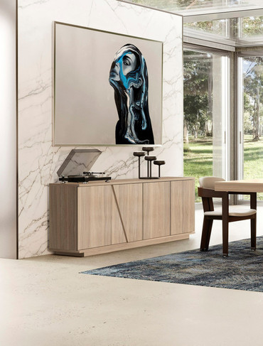 Nova Domus Victoria - Italian Modern Walnut Caracalla Buffet / VGAC-VICTORIA-BUF