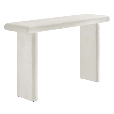 Relic Concrete Textured Console Table / EEI-6577