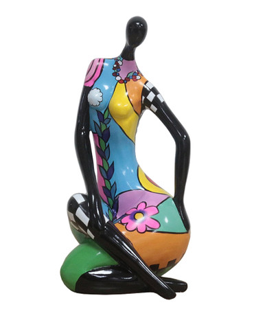 Modrest Woman Hands On Hip Modern Multi-Color Sculpture / VGTH-CH-0270