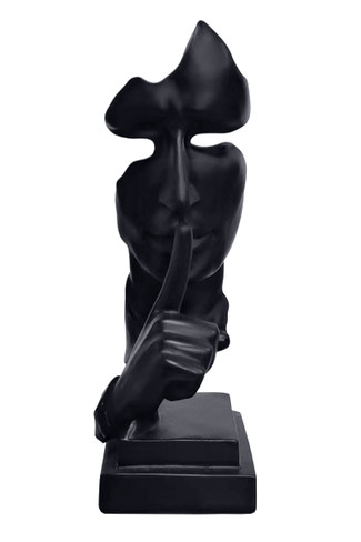 Modrest Whisper Modern Black Sculpture / VGTH-SZ-1036-BLK