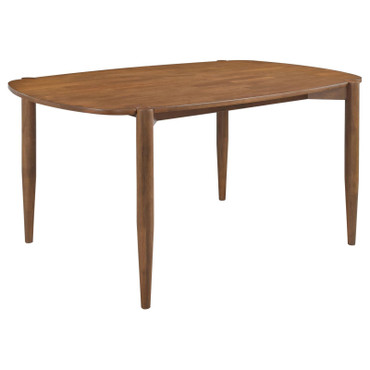 Dortch Oval Solid Wood Dining Table Walnut / CS-108461