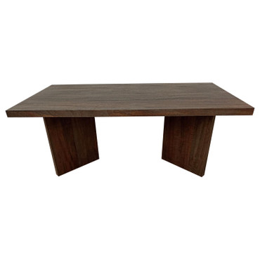 Andando Rectangular Solid Wood Coffee Table Mango Brown / CS-708498