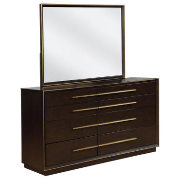 Durango 8-drawer Dresser with Mirror Smoked Peppercorn / CS-223263M