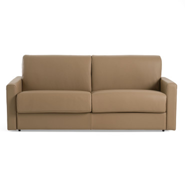 Lamod Italia Revers - Italian Modern Desert Leather Queen Sofabed / VGDTREVERS-160-DESERTO