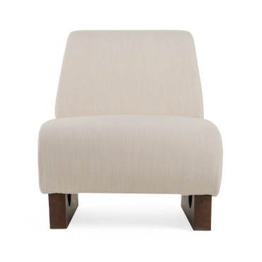 Modrest Barbara Modern Off White Accent Chair / VGEU-7368LC