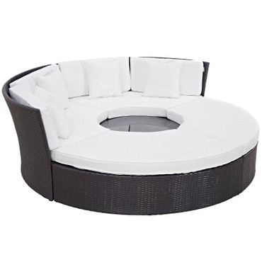 Convene Circular Outdoor Patio Daybed Set / EEI-2171