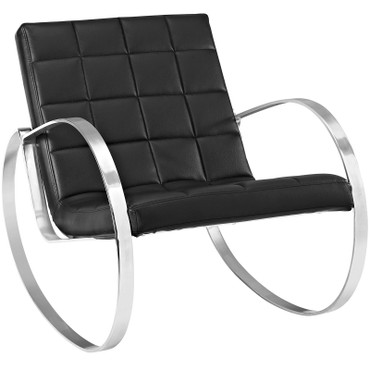 Gravitas Upholstered Vinyl Lounge Chair / EEI-2084