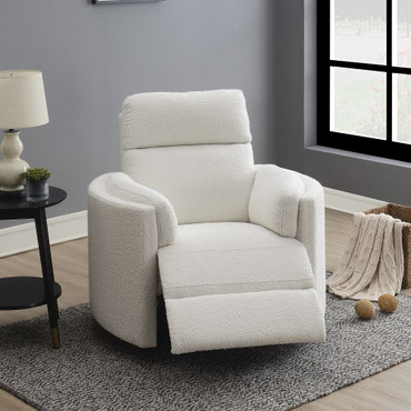 Sagen Glider Recliner W/Swivel / LV02733