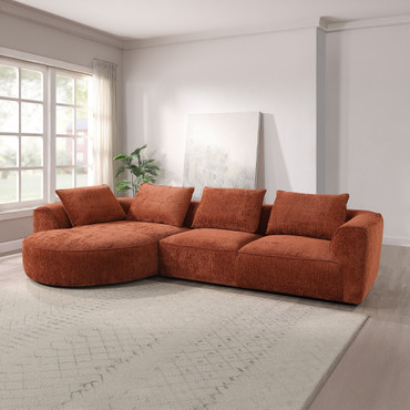 Aceso SECTIONAL SOFA W/4 PILLOWS / LV03240