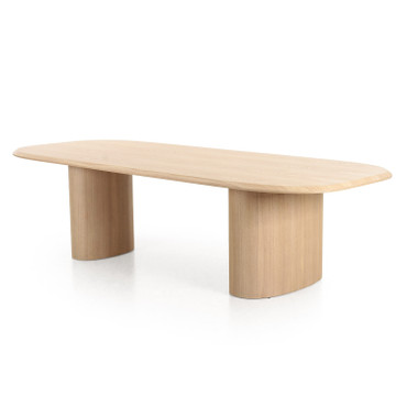 Modrest Summit - Modern 118" Natural Ash Dining Table / VGOD-LZ-342DT-B-NAT