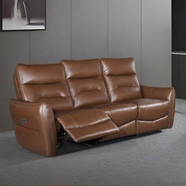TERENTIUS Power Sofa, Brown / FM69006BR-SF-PM
