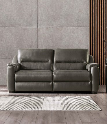 ALTAMURA Power Sofa, Gray / FM90002GY-SF-PM-PK