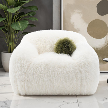 Darwen Swivel Chair, White / FM64006WH-CH-SW