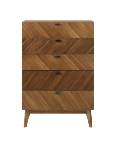 Kamela- Modern Walnut Chest / VGMA-BR-128-CH