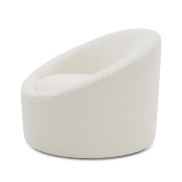 Frontier - Glam White Fabric Accent Chair / VGOD-ZW-993-WHT-CH
