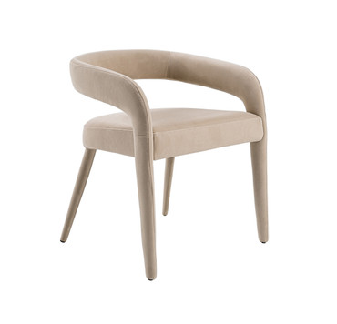 Mundra - Modern Beige Fabric Dining Chair / VGEUMC-9651CH-A-BGE