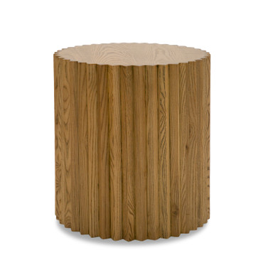Espana - Modern Walnut Round End Table / VGGMET-1611V-ET