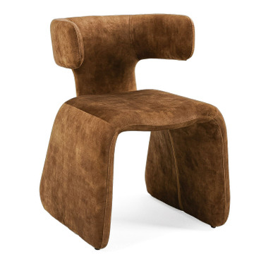 Bergman - Modern Brown Velvet Dining Chair / VGEUMC-7513CH-DECENT-004