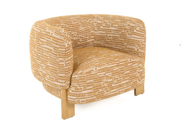 Optima - Mid-Century Modern Orange Fabric Accent Chair / VGHM-ST29202-ORG