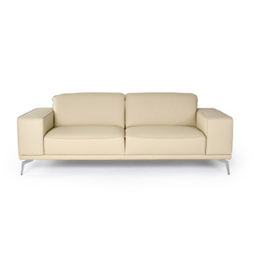 Soho - Italian Off White Leather Sofa / VGDTSOHO-SF-OFFWHT-S