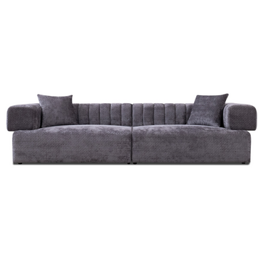 Moreno - Modern Grey Fabric 4-Seater Sofa / VGAH-SF2034-GRY