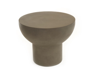 Fate - Modern Grey Concrete End Table / VGGR-614055-GRY