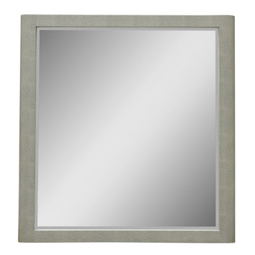 Lois - Modern Beige Shagreen Mirror / VGVC-J2408-M