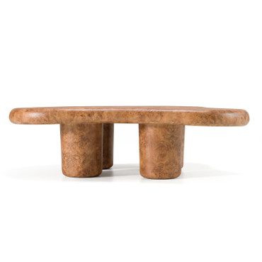 Weskan - Modern Faux Burl Coffee Table / VGVC-CT25098