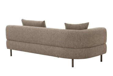 Plume - Modern Brown Fabric Sectional Sofa / VGOD-ZW-24014-BRN