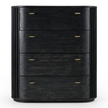 Fields - Modern Black Acacia Chest / VGWD-VGD2-TB04-BLK