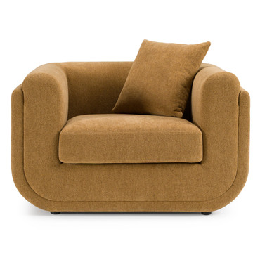 Tiene - Modern Orange Fabric Chair / VGAH-SF1011-1